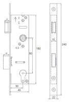 ČSN 90/30/45 vložkový