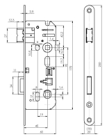 ČSN 90/45/60 toaletný